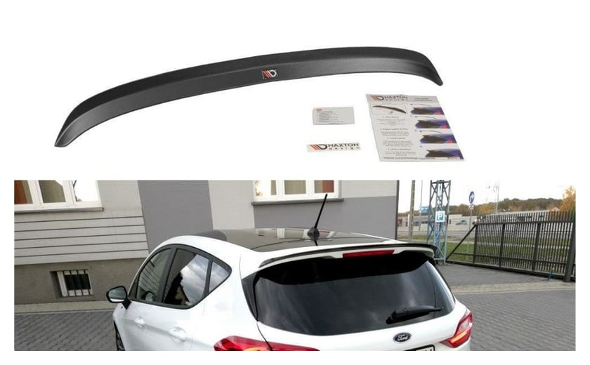 Przedłużenie Spoilera Ford Ford Fiesta VIII Gloss Black