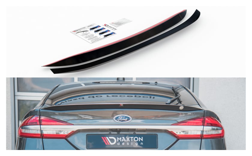 Przedłużenie Spoilera Ford Mondeo V Liftback Gloss Black