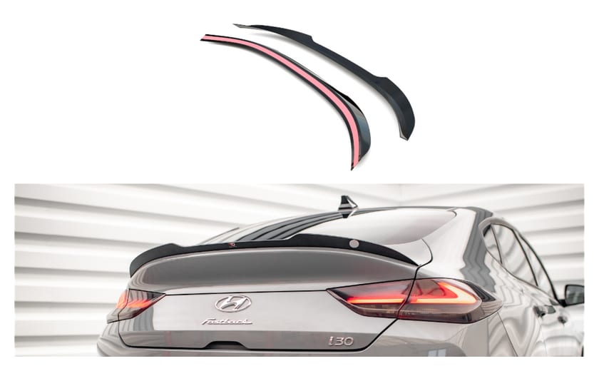 Przedłużenie Spoilera Hyundai I30 Fastback N-Line III Facelift