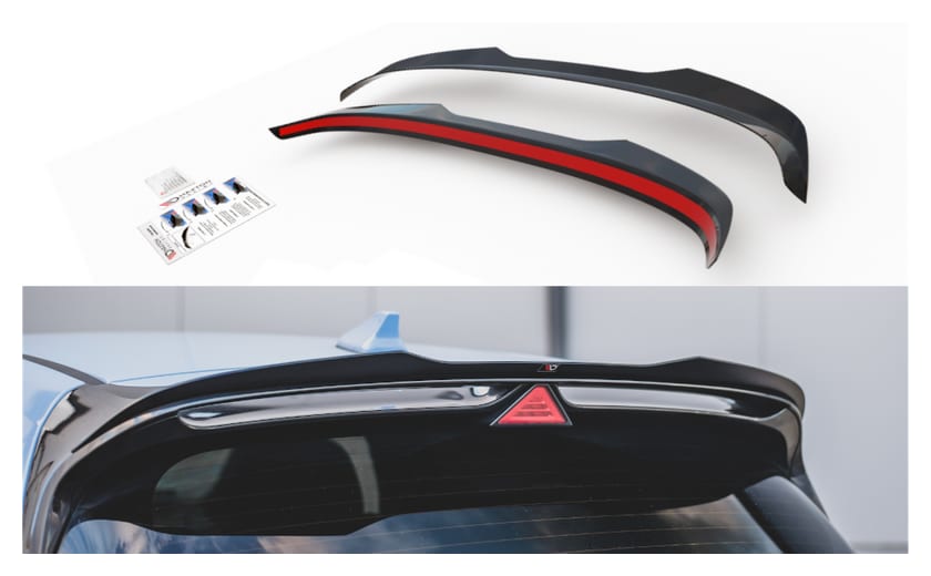 Przedłużenie Spoilera Hyundai I30 III N v.2 Gloss Black