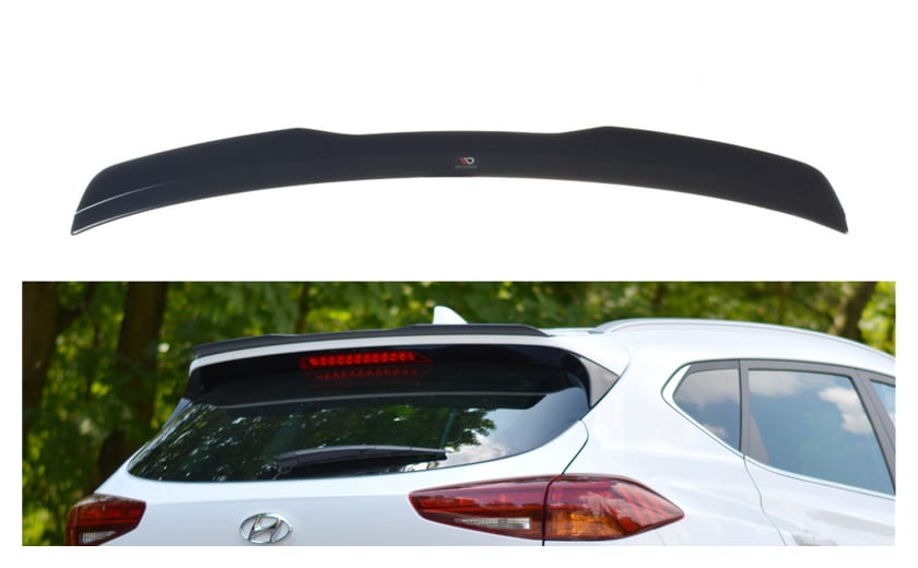 Przedłużenie Spoilera Hyundai Tucson III Facelift Gloss Black