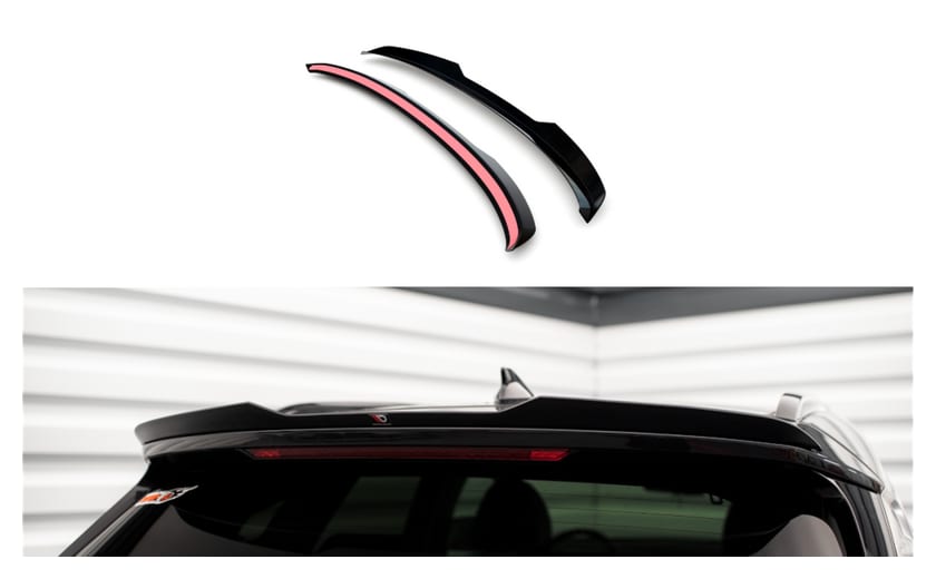 Przedłużenie Spoilera Hyundai Tucson IV Gloss Black