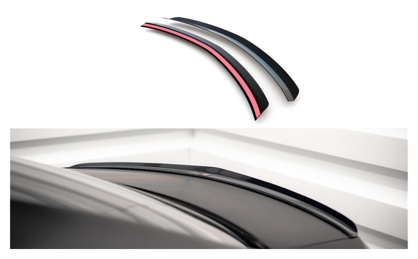 Przedłużenie Spoilera Mercedes-Benz C W204 C C204 Gloss Black