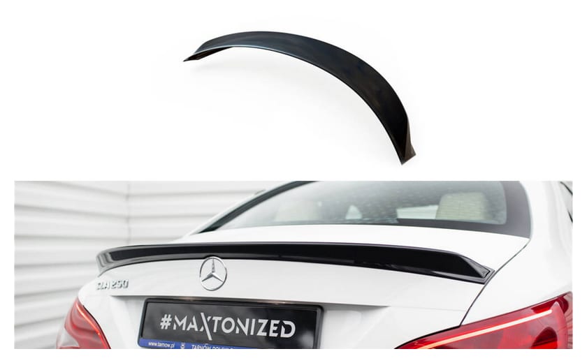 Przedłużenie Spoilera Mercedes-Benz CLA C117 Facelift 3D