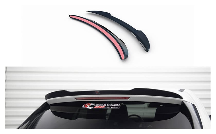Przedłużenie Spoilera Mercedes-Benz CLA Shooting Brake (X118) Gloss Black