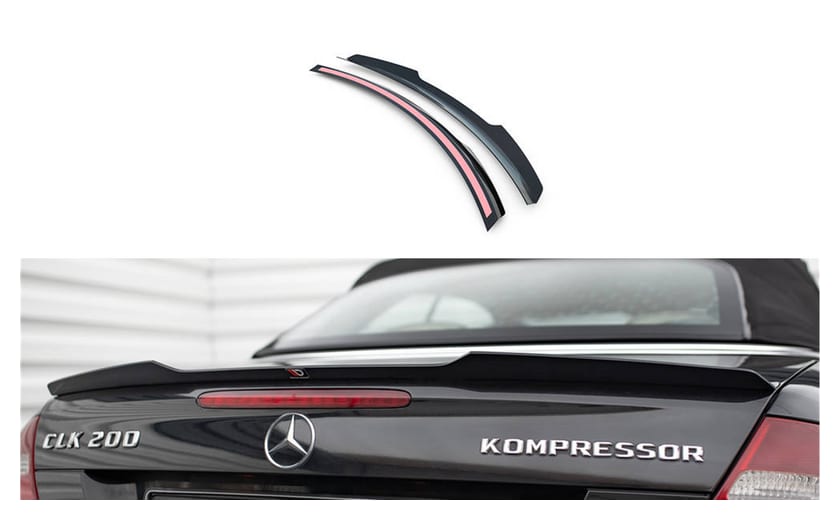 Przedłużenie Spoilera Mercedes-Benz CLK Cabriolet A209