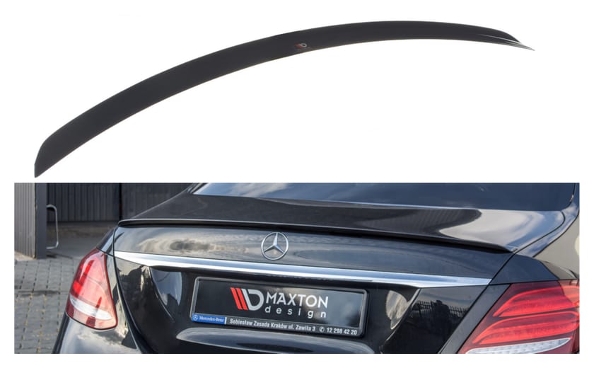 Przedłużenie Spoilera Mercedes-Benz E W213 AMG-Line Gloss Black