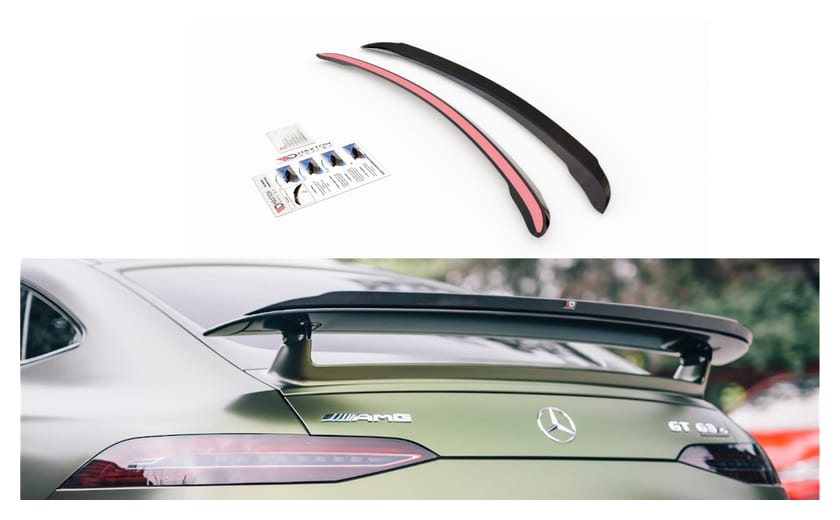 Przedłużenie Spoilera Mercedes-Benz GT 63 S 4 Door-Coupe Gloss Black