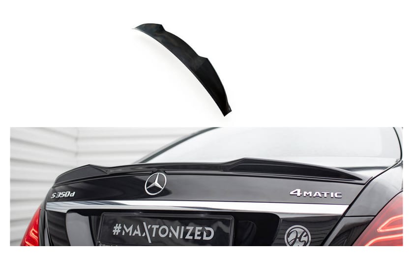 Przedłużenie Spoilera Mercedes-Benz S W222 3D