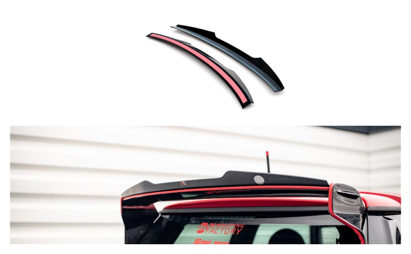 Przedłużenie Spoilera Mini Cooper John Cooper Works R56 v.2 Gloss Black