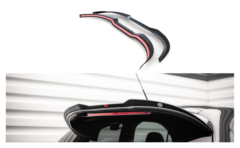 Przedłużenie Spoilera Peugeot 208 GTi I Gloss Black