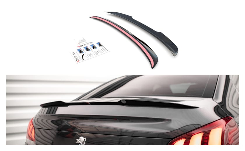 Przedłużenie Spoilera Peugeot 508 GT I Facelift Gloss Black