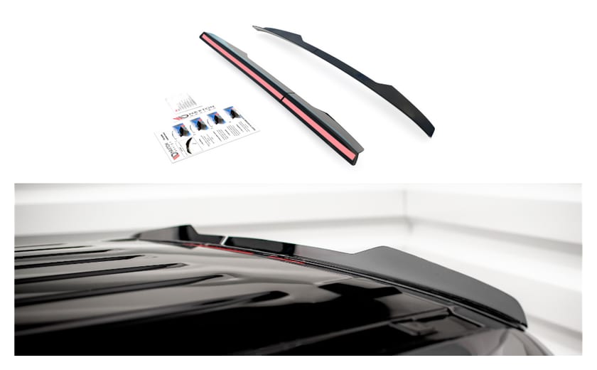 Przedłużenie Spoilera Peugeot Partner III Gloss Black