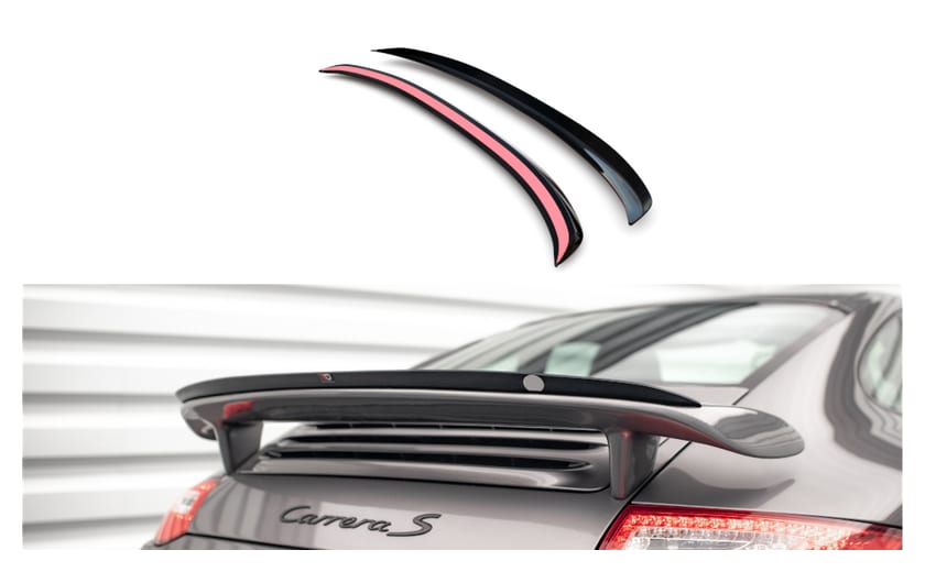 Przedłużenie Spoilera Porsche 911 Carrera Carrera GTS 997 Facelift Gloss Black