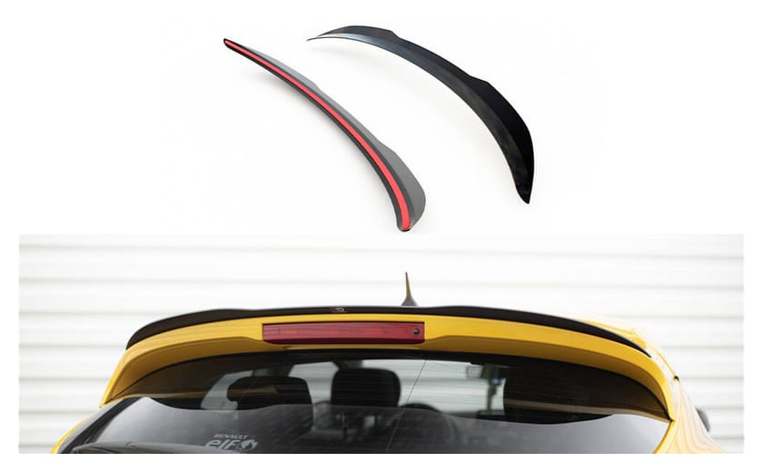 Przedłużenie Spoilera Renault Megane III RS Trophy RS Cup Gloss Black