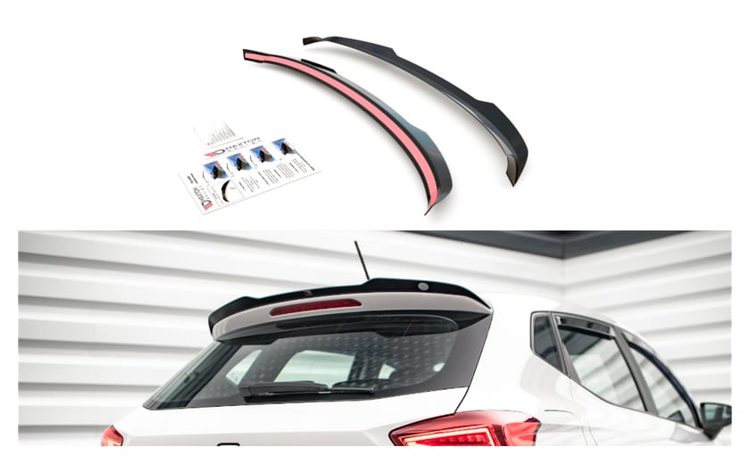 Przedłużenie Spoilera Seat Ibiza FR Standard V Gloss Black
