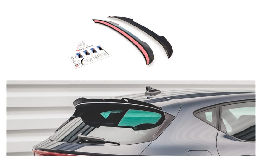 Przedłużenie Spoilera Seat Leon FR Cupra Leon IV Gloss Black