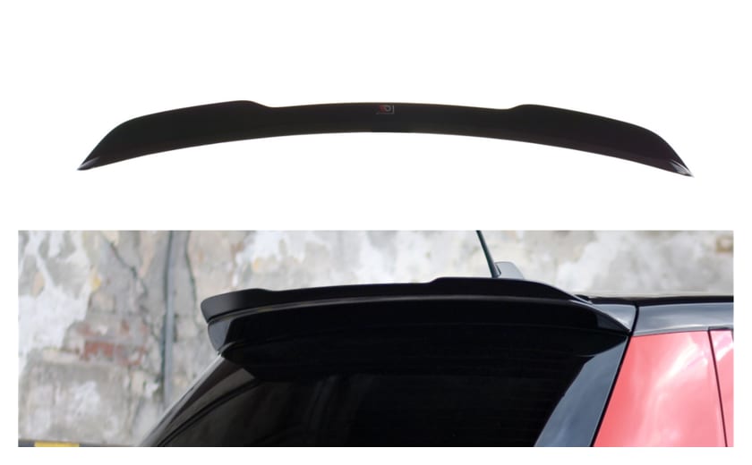 Przedłużenie Spoilera Skoda Fabia II RS Gloss Black