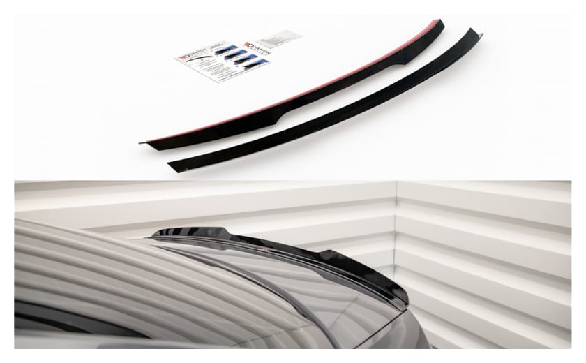 Przedłużenie Spoilera Skoda Octavia III Facelift Gloss Black