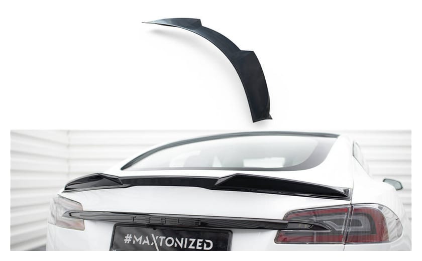 Przedłużenie Spoilera Tesla Model S Plaid I Facelift 3D