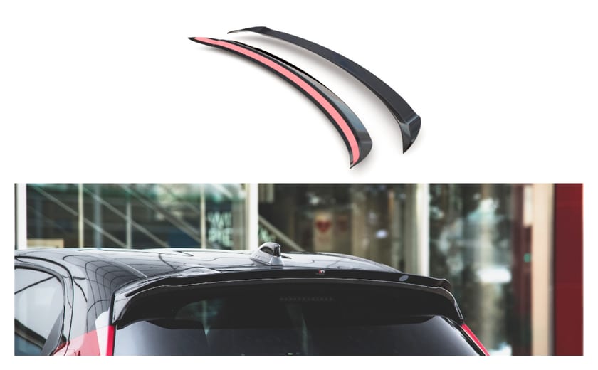 Przedłużenie Spoilera Toyota Yaris IV v.1 Gloss Black