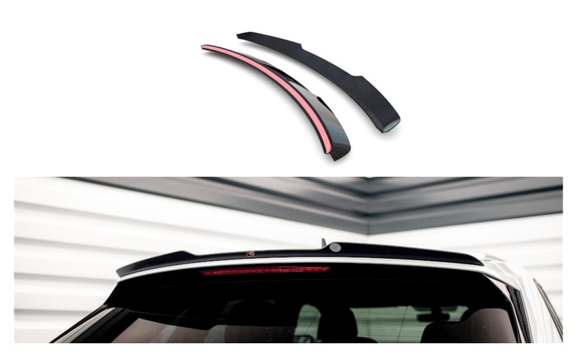 Przedłużenie Spoilera Volkswagen Atlas Cross Sport Gloss Black
