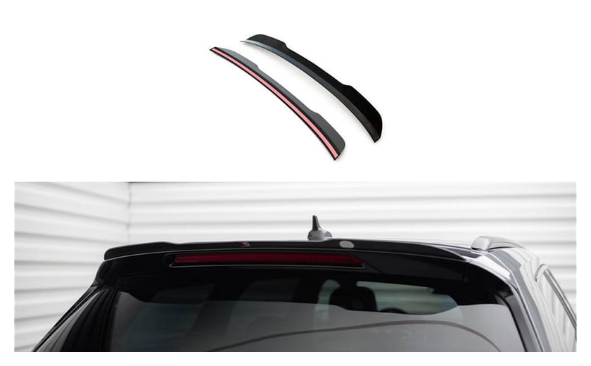 Przedłużenie Spoilera Volkswagen Passat B8 R-Line Gloss Black