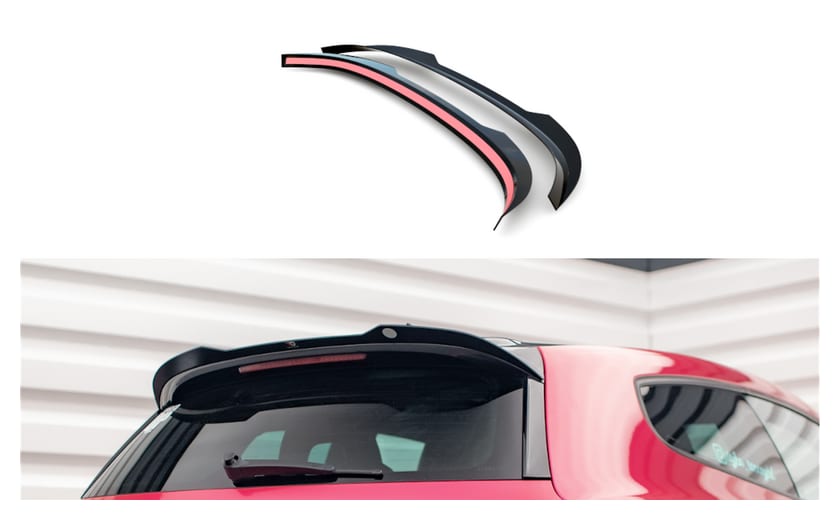 Przedłużenie Spoilera Volkswagen Scirocco III v.2 Gloss Black