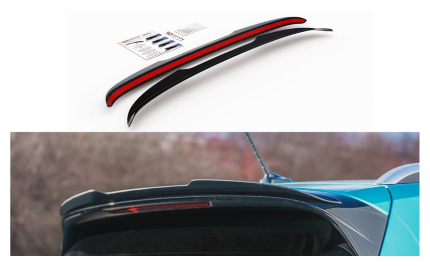 Przedłużenie Spoilera Volkswagen T-Cross Gloss Black