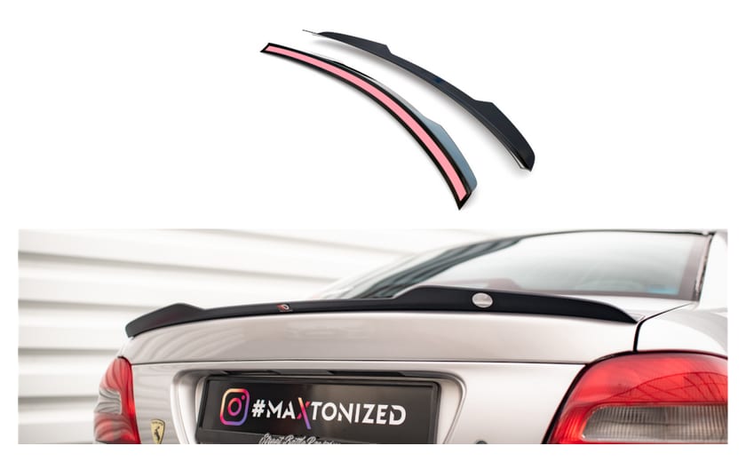 Przedłużenie Spoilera Volvo C70 I Gloss Black