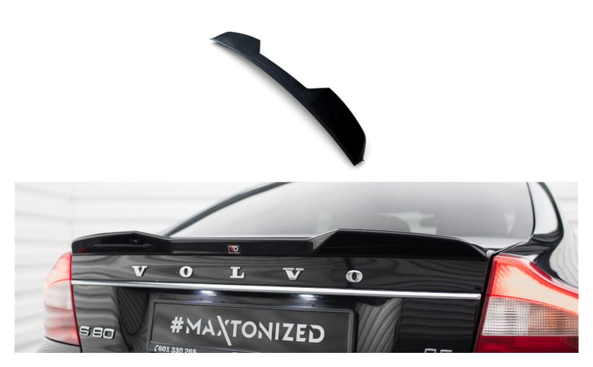 Przedłużenie Spoilera Volvo S80 II 3D
