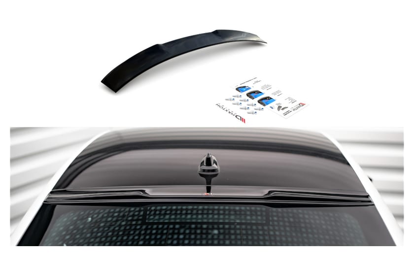 Przedłużenie Tylnej Szyby Skoda Octavia IV Gloss Black