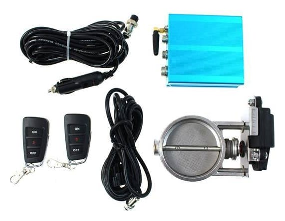 Przepustnica Wydechu 2.75" 70MM Elektryczna Zestaw PRO