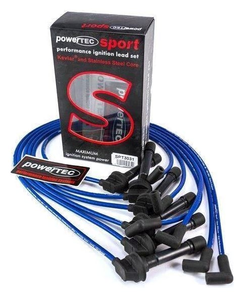 Przewody zapłonowe PowerTEC CHRYSLER 300C 300M SEBRING VISION V6 93-10 Niebieskie