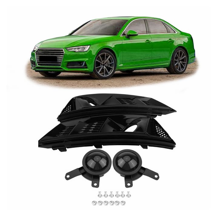 Ramka halogenów Audi A4 B9 Gloss Black