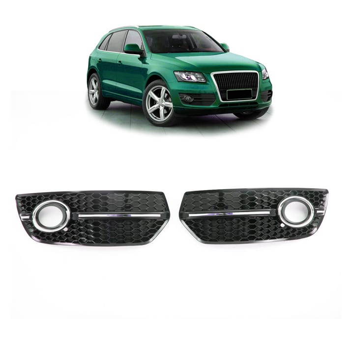 Ramka halogenów Audi Q5 8R Chrome Black