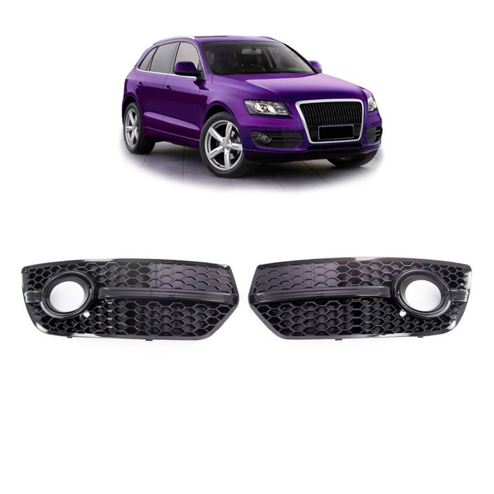 Ramka halogenów Audi Q5 8R Gloss Black