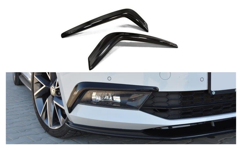 Ramka halogenów Skoda Superb III Gloss Black
