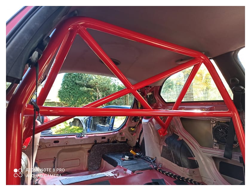 Rollbar skręcana pół klatka Alfa Romeo 147 White