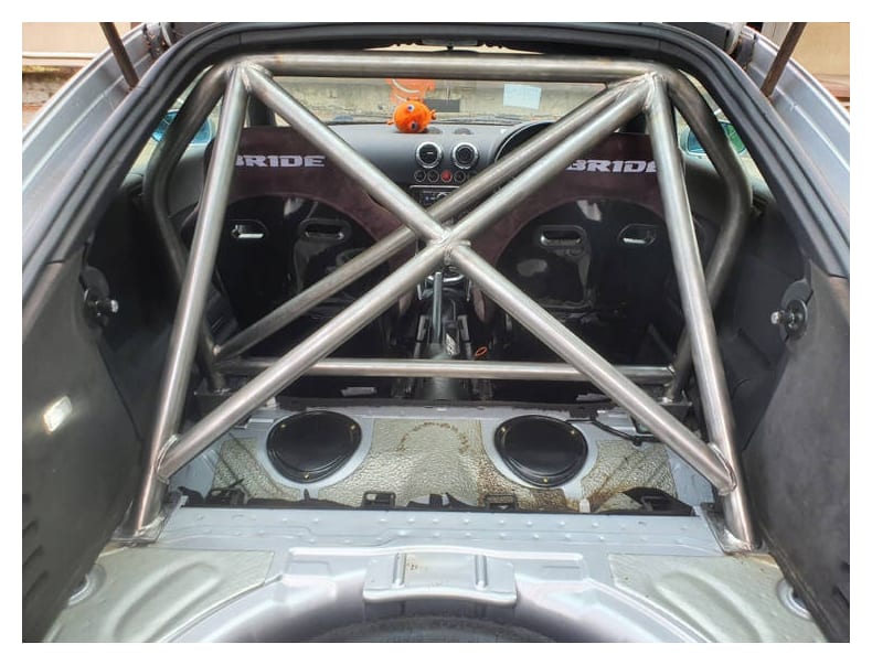 Rollbar skręcana pół klatka Audi TT 8n FWD Black