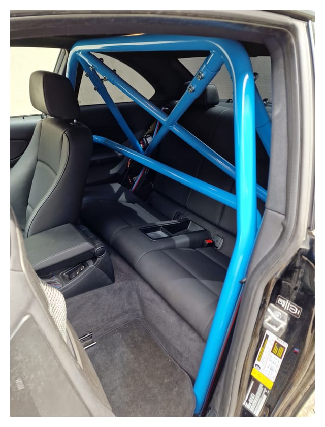 Rollbar skręcana pół klatka BMW 1 E82 White