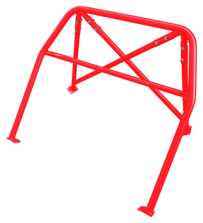 Rollbar skręcana pół klatka BMW 1 E87 Red