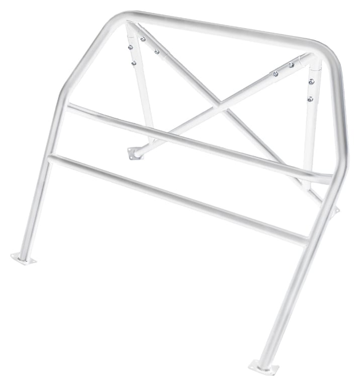 Rollbar skręcana pół klatka BMW 3 E36 Cabrio White
