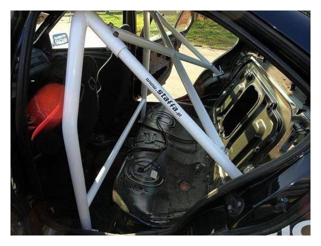 Rollbar skręcana pół klatka BMW e36 coupe compact m3 Black
