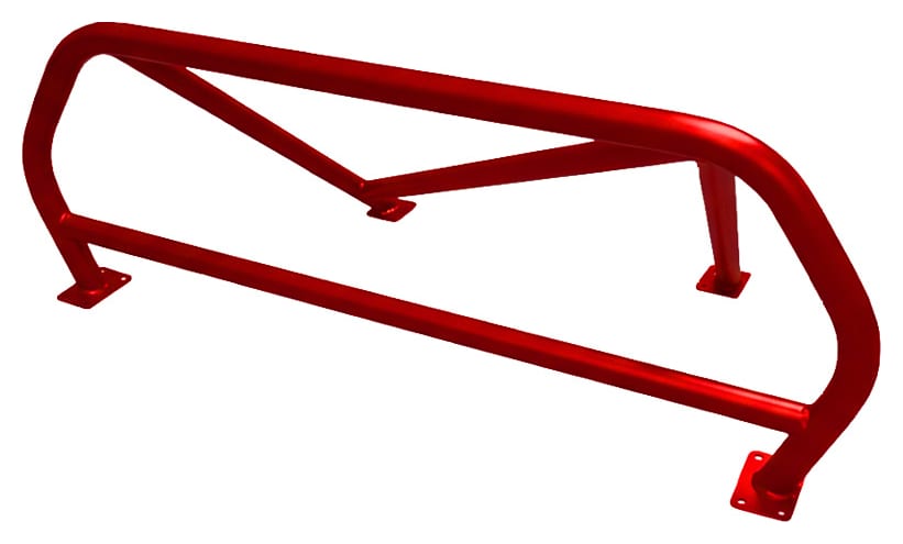 Rollbar skręcana pół klatka Chevrolet Corvette C5 Red