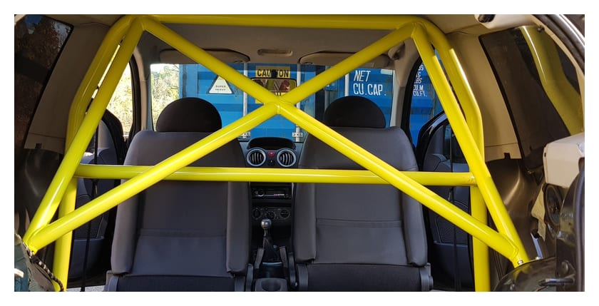 Rollbar skręcana pół klatka Citroen C2 VTS Red