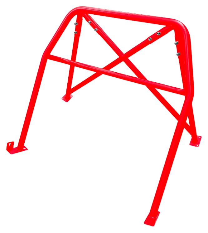 Rollbar skręcana pół klatka Fiat Grande Punto Abarth Red