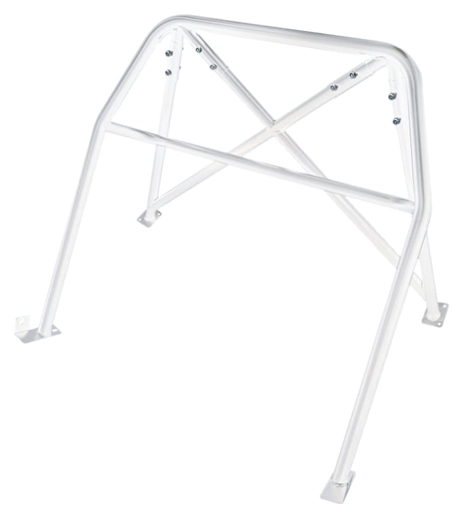 Rollbar skręcana pół klatka Fiat Grande Punto Abarth White