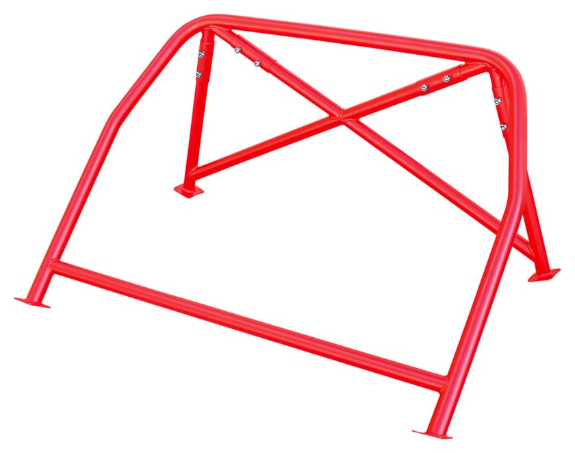 Rollbar skręcana pół klatka Honda CRX ED9 EE8 Red