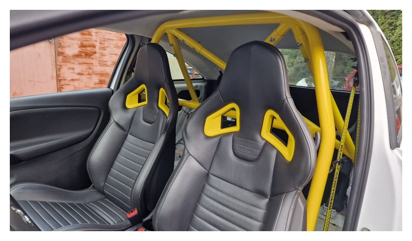 Rollbar skręcana pół klatka Opel Corsa D E OPC Black